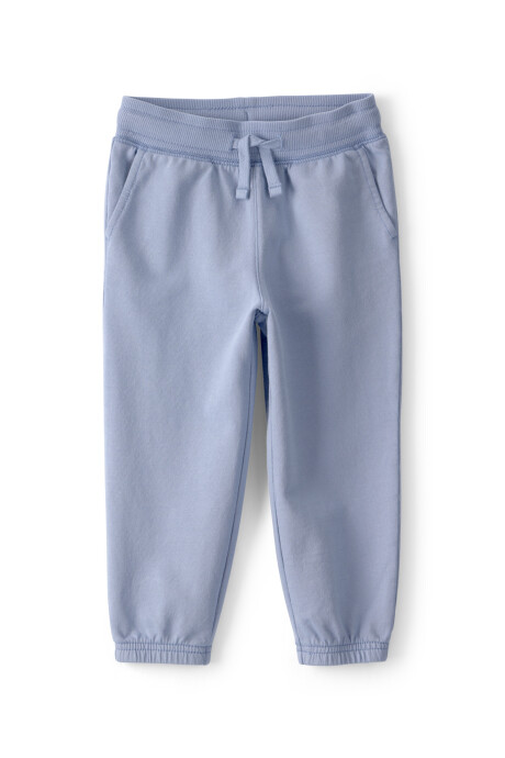 Pantalón deportivo de algodón, azul Pantalón deportivo de algodón, azul