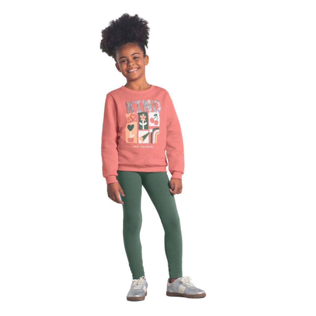 CONJUNTO 4-10 - CORAL/VERD 