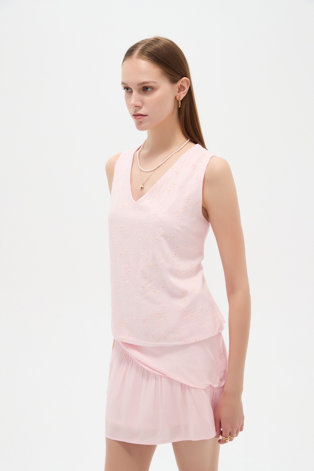 Musculosa Rivano Rosa Claro