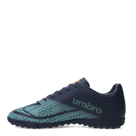 Championes de Hombre Umbro Futbol Borel Club Tf Azul - Anaranjado
