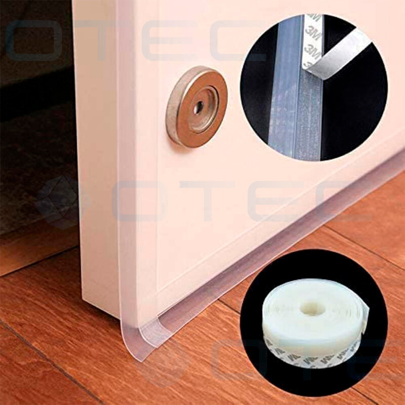 Cinta Burlete De 5m Autoadhesiva De Silicona Transparente Cinta Burlete De 5m Autoadhesiva De Silicona Transparente