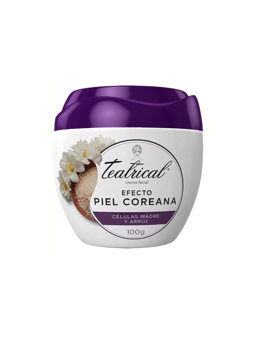 Teatrical Crema Facial Coreana - 100g 