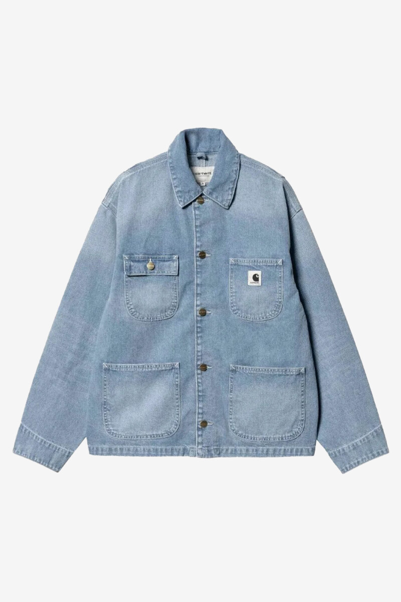 CAMPERA DENIM Celeste