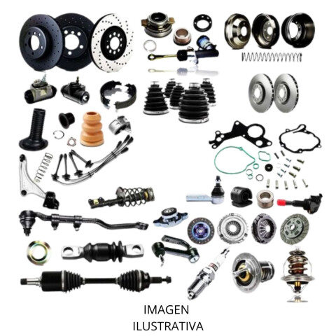 AMORTIGUADOR TRASERO DERECHO/IZQ GAS VERSA 20-22/KICKS 17-20 Amortiguador Trasero Derecho/izq Gas Versa 20-22/kicks 17-20