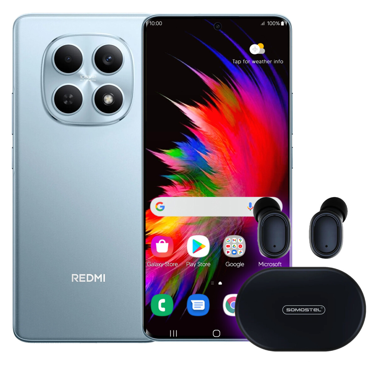 Xiaomi Note 15 4g 6gb Ram 128gb 108mpx + Regalo - AZUL 