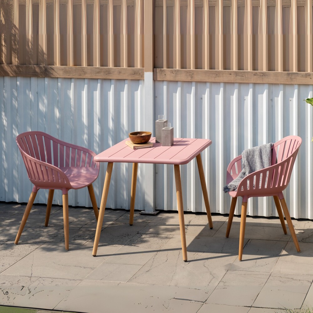Conjunto de sillas de Jardin - Nassau Rosa