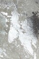 Matera de Cuero con detalles metalizados con Estructura Integral de Madera Plateado