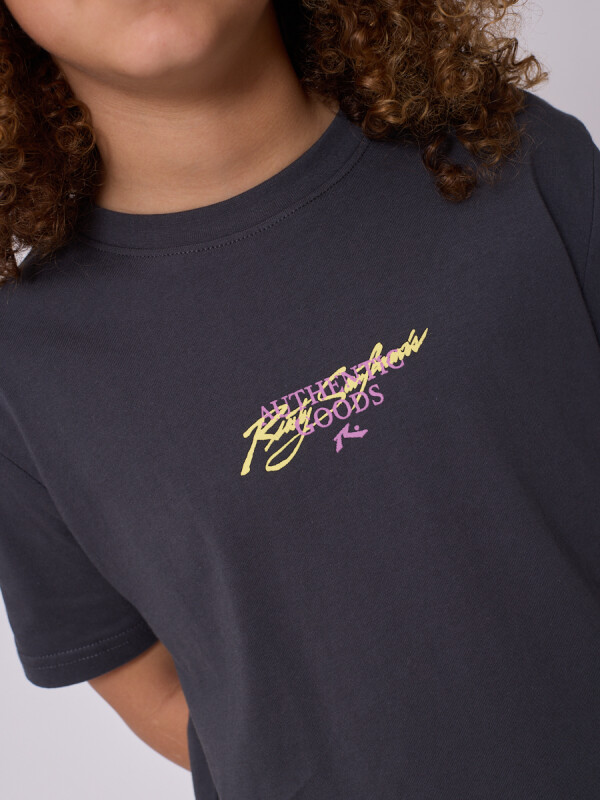 T-SHIRT VERNA TEEN RUSTY Gris Oscuro