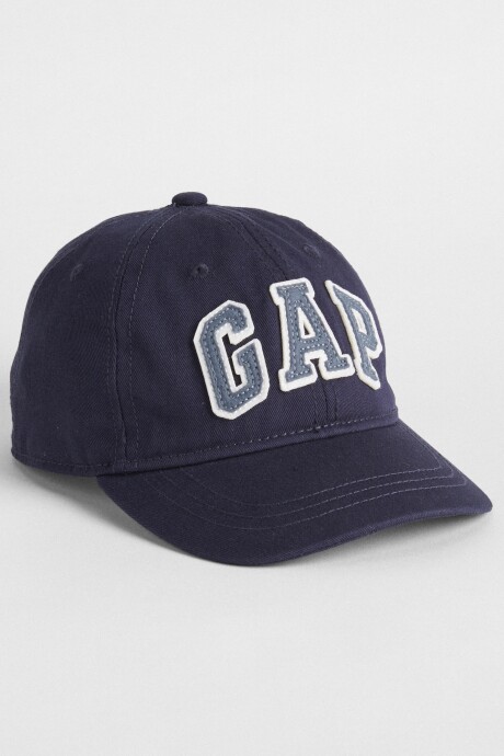 Gorro Logo Gap Con Visera Logo Toddler Niño Vintage Navy