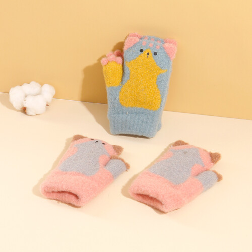 Mitones Forrados Para Niños - Ositos Mitones Forrados Para Niños - Ositos