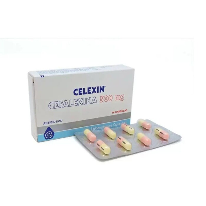 CELEXIN 500 CJ X 16 CAPSULAS única