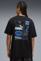REMERA PUMA GRAPHIC Negro