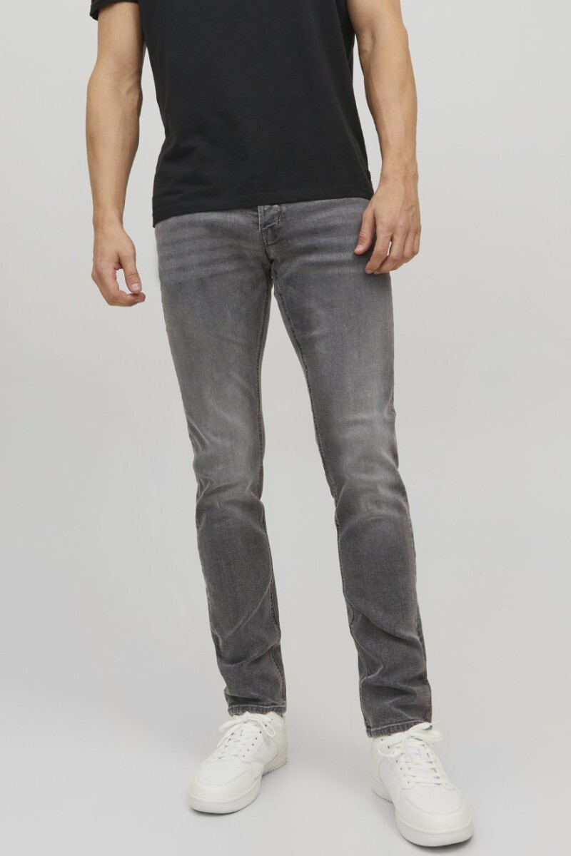 JEANS SLIM GLENN Grey Denim