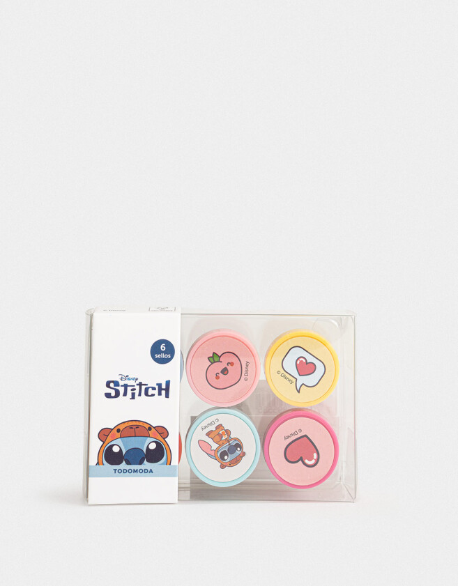 Útiles Varios Diseño propio Set De Sellos "stitch Capybara" - Combinacion Multicolor