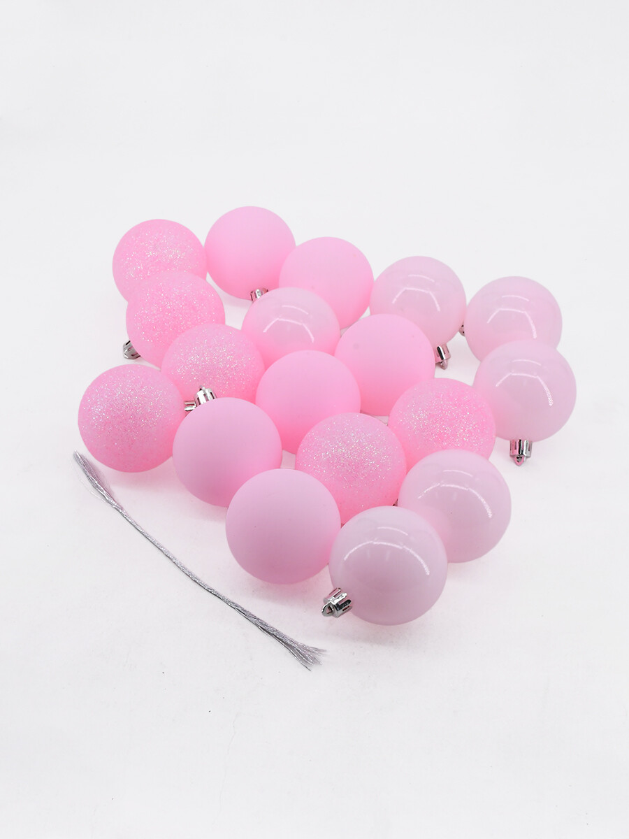 CHIRIMBOLOS 18 PCS - ROSADO 