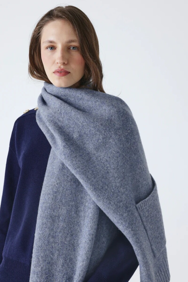 BUFANDA TEJIDO Denim