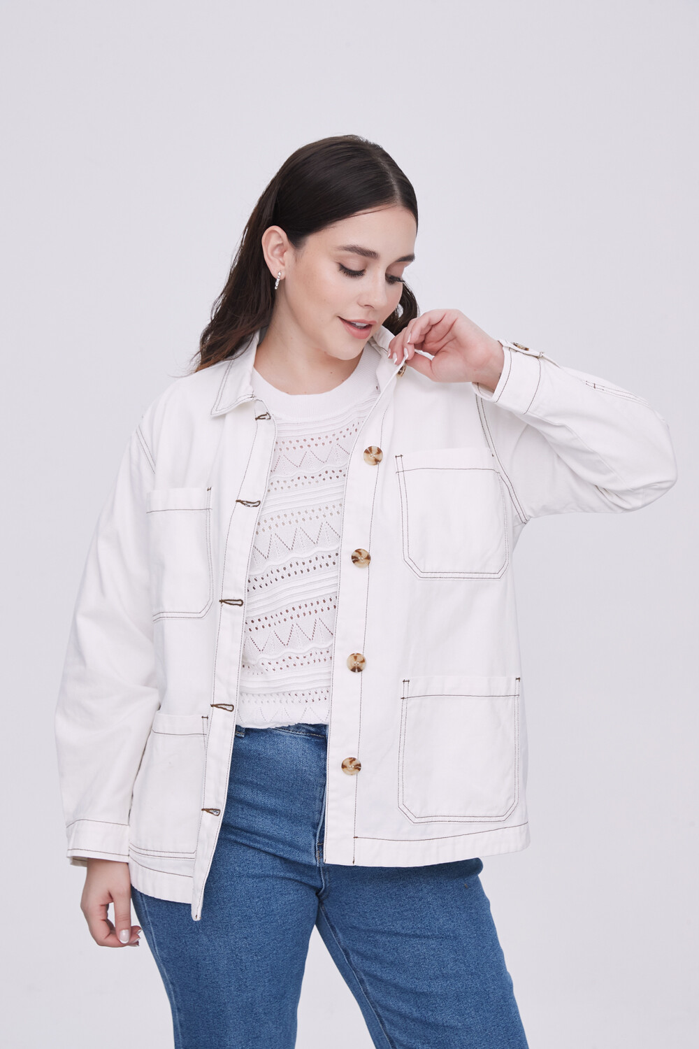 Chaqueta Salma Marfil / Off White