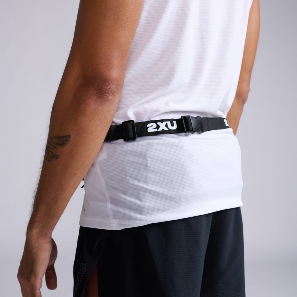 Nutrition Race Belt - Unisex Black/black