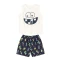 Conjunto Musculosa y Short azul