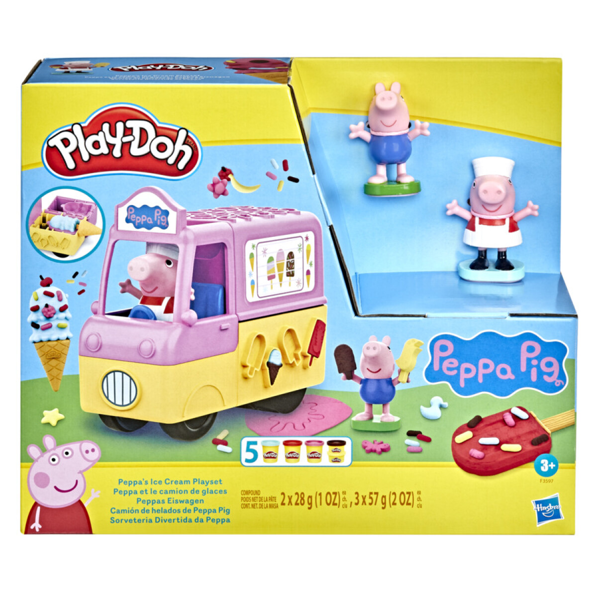 Set Play-doh Camión de Helados de Peppa Pig - 001 