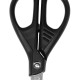Tijera Maped Essentials Green 17cm NEGRO
