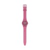 Reloj Swatch Blurry Pink GP170 de silicona rosa para mujer Reloj Swatch Blurry Pink Gp170 De Silicona Rosa Para Mujer
