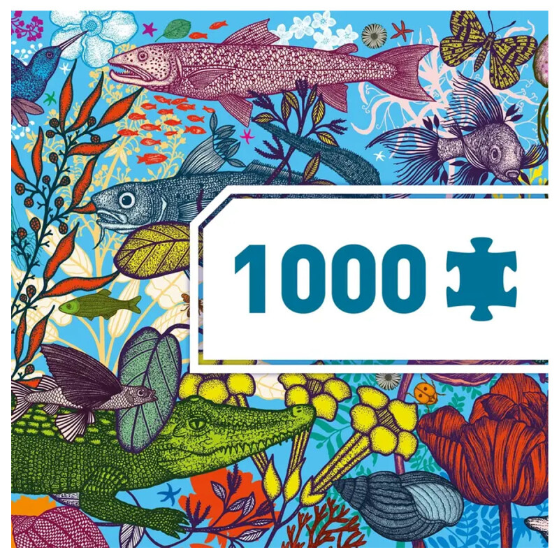 Puzzle Galería Land and Sea 1000 piezas Djeco Puzzle Galería Land and Sea 1000 piezas Djeco