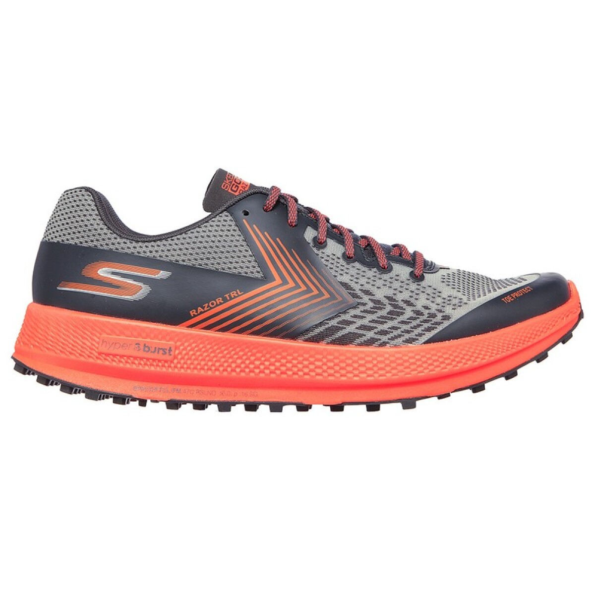 Championes Skechers GoRun Razor Trail - Naranja 