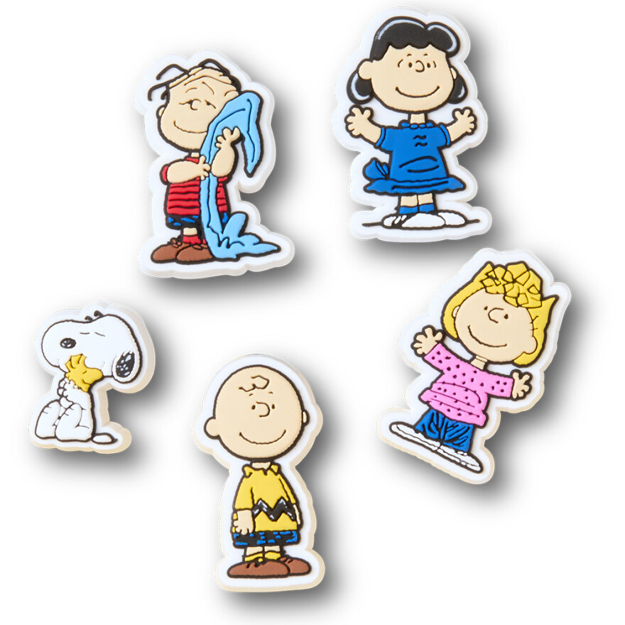 Jibbitz Peanuts III 5 Pack Multicolor