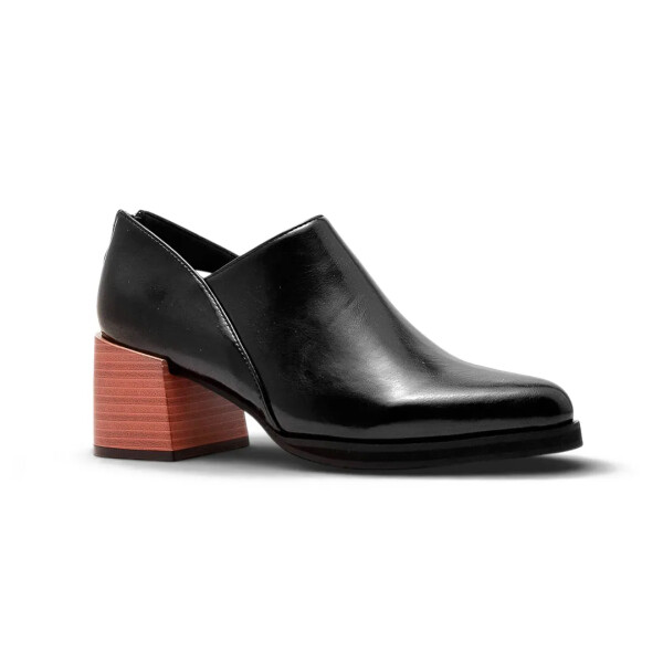 CASUAL TACO ALTO HATTIE - KORIUM NEGRO