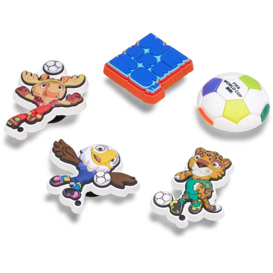 Jibbitz FIFA 26 5pck Multicolor