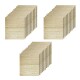 30 Placas Revestimiento Pared Autoadhesiva 70x77cm Promo X30 Madera Clara
