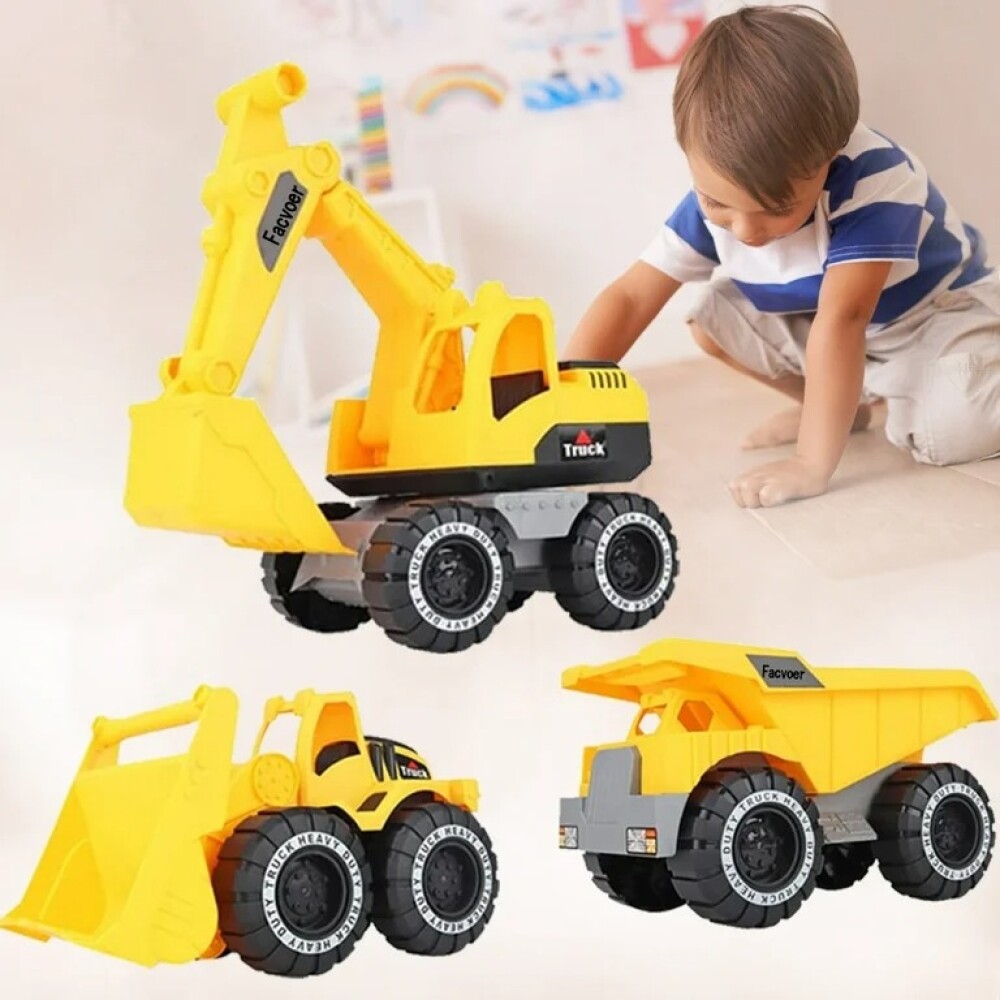 Set x3 vehículos construcción Set x3 vehículos construcción