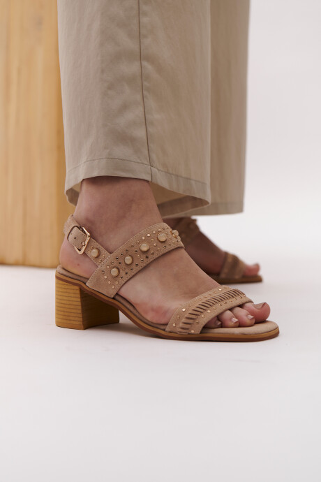 Sandalia Moss Beige