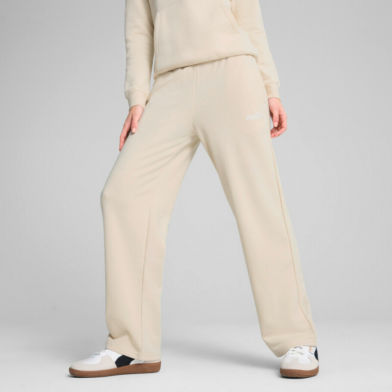 Pantalón Largo Ess No.1 Logo Straight de Mujer Multicolor