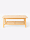 BANCO PIE DE CAMA BEIGE