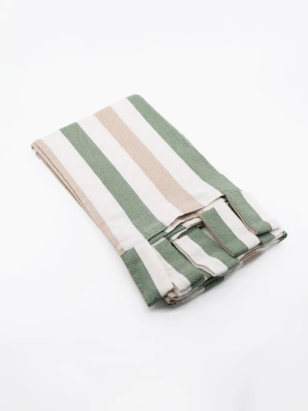 CORTINA RAYAS VERDE