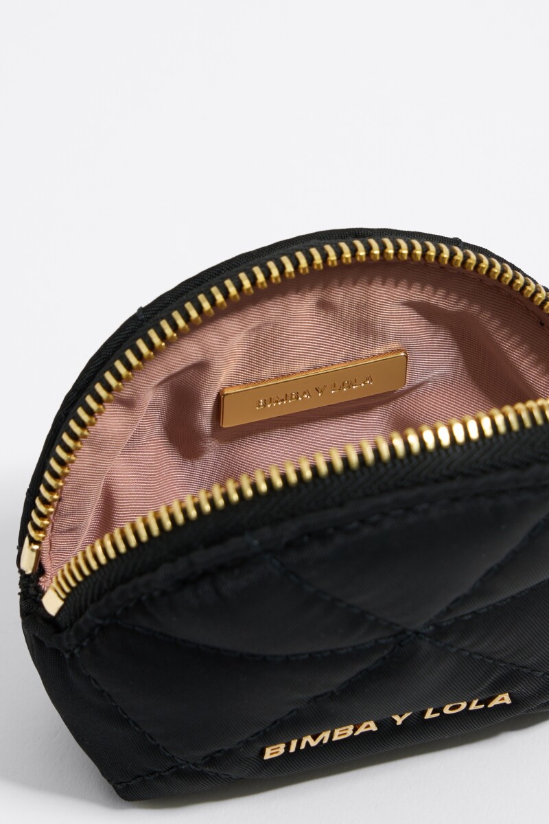 MONEDERO NYLON Negro