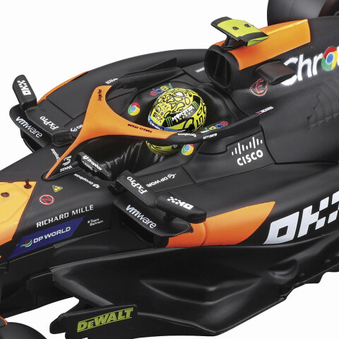 Auto Bburago Formula 1 McLaren con Exhibidor Escala 1:24 Lando Norris