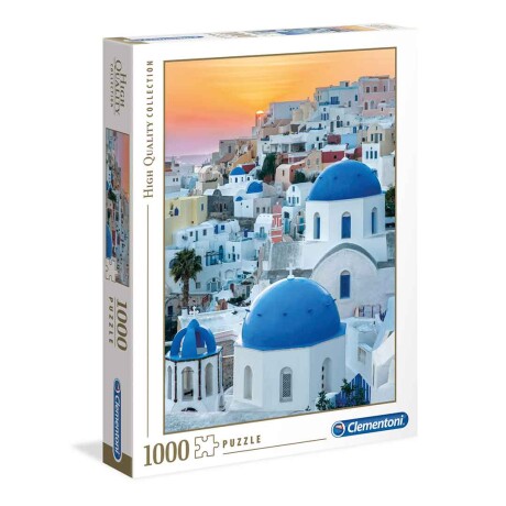 Puzzle Clementoni 1000 piezas Santorini High Quality 001