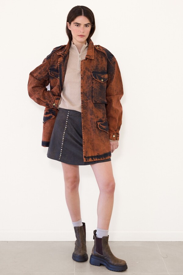 Parka Jean Ciara Nin Óxido