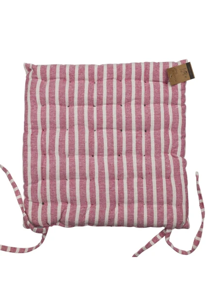 ALMOHADON TATAMI ALGODÓN 40x40CM RAYAS ROSA ALMOHADON TATAMI ALGODÓN 40x40CM RAYAS ROSA