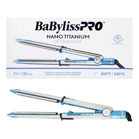 Plancha alisadora Babyliss optima 3000 Nano titanium BNT3000TAR