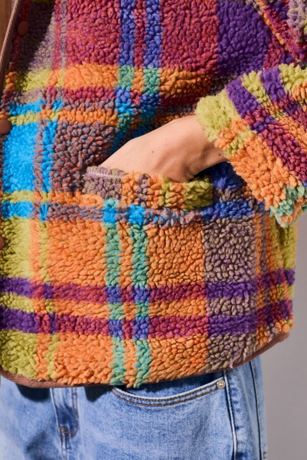 Campera Cuadros Multi