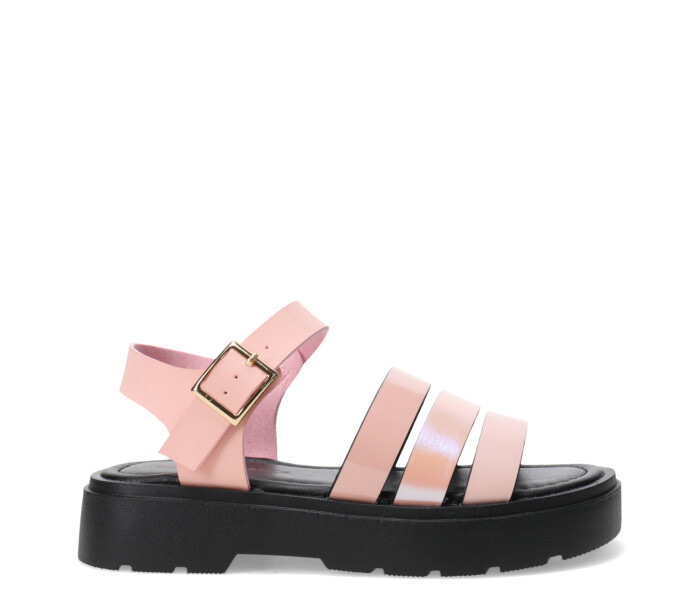 Santalia DOLEN con tira metalizada Pink