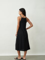 VESTIDO PADERNO NEGRO