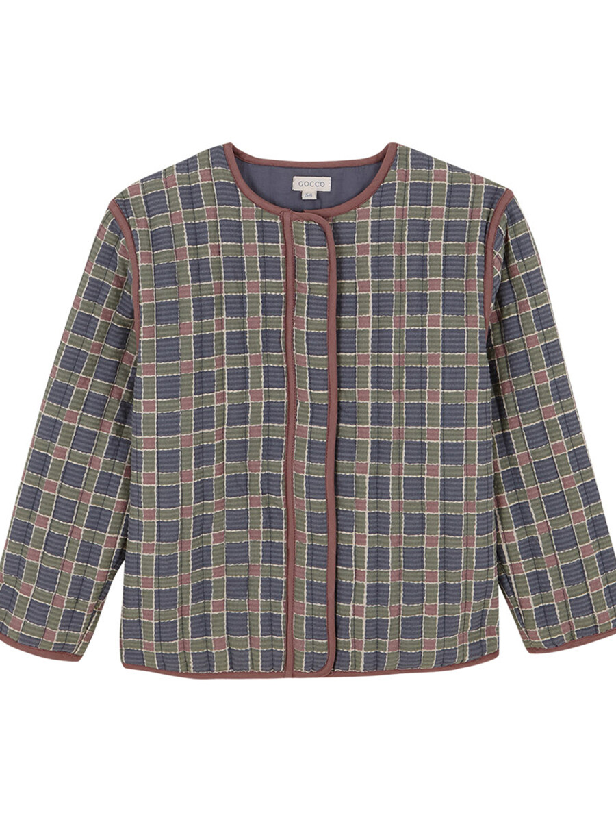 Chaqueta Acolchada Azul Pato