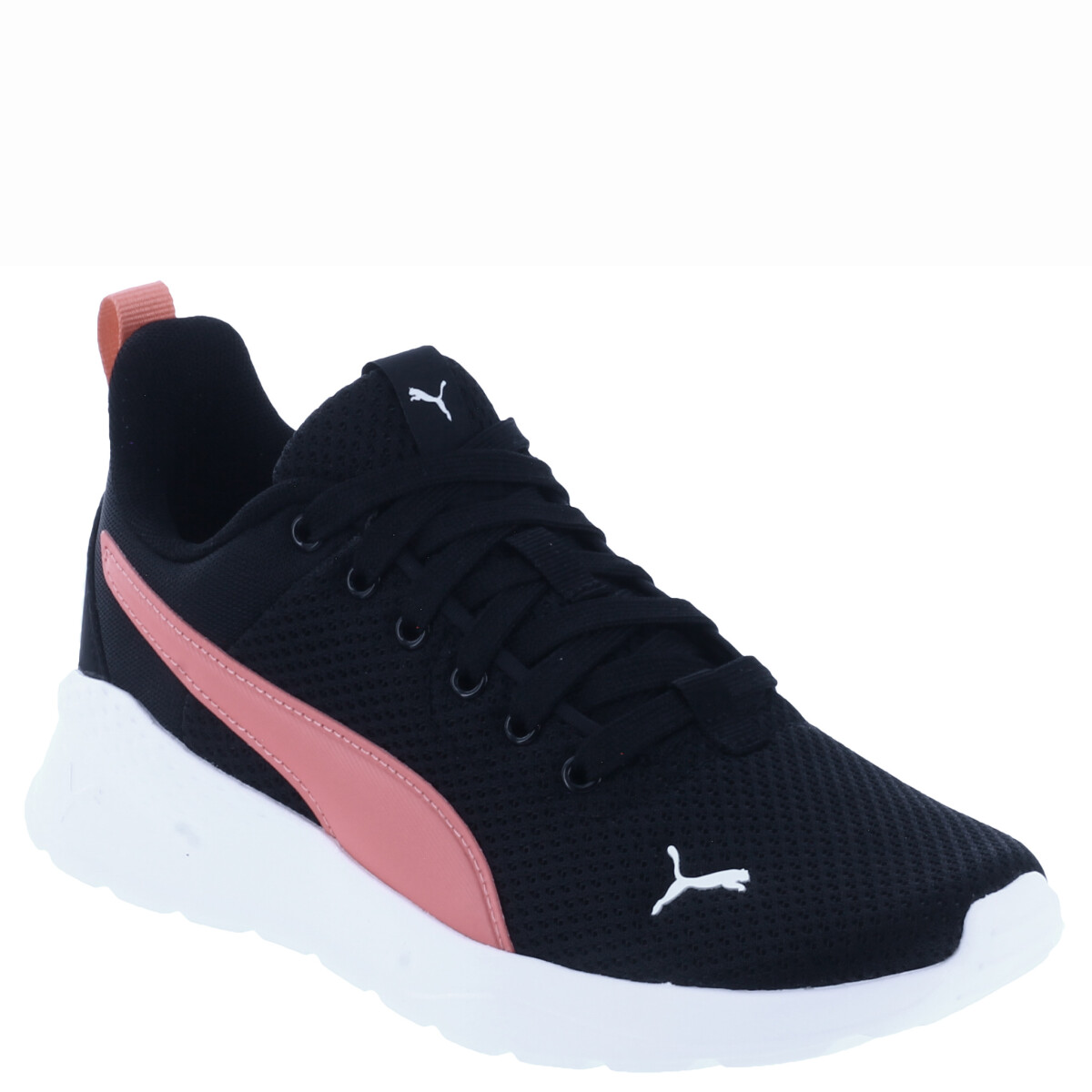 Championes Unisex Puma Anzarun Lite - Negro - Fucsia Oscuro - Blanco 