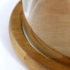 CUPULA DE VIDRIO C/BASE 19.5X32.5CM Unica