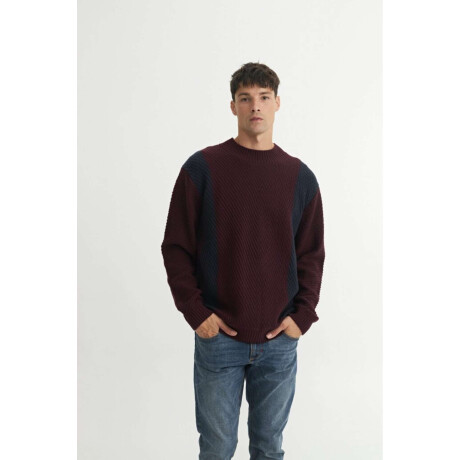 Buzo punto Damien Vino